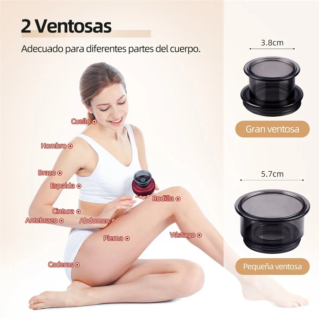 Ventosa Terapéutica Eléctrica De Masaje Cupping Inteligente