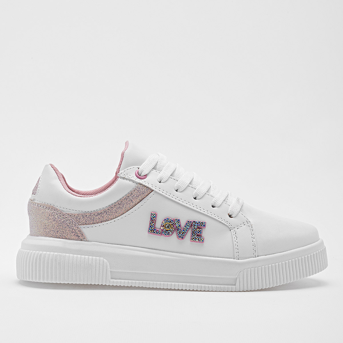 LIZBO 48 MUJER ZAPATO CASUAL COLOR BLANCO ROSA