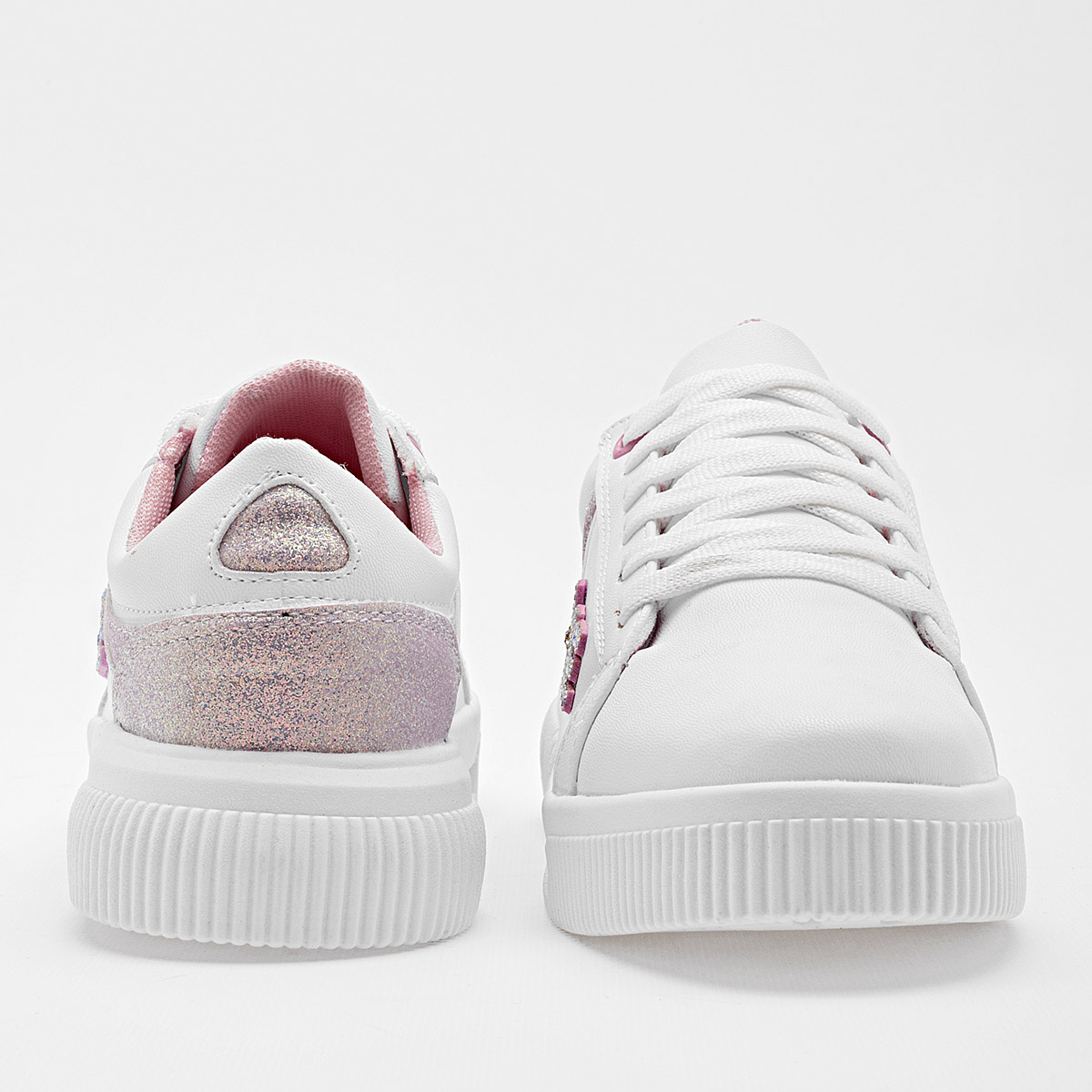 LIZBO 48 MUJER ZAPATO CASUAL COLOR BLANCO ROSA