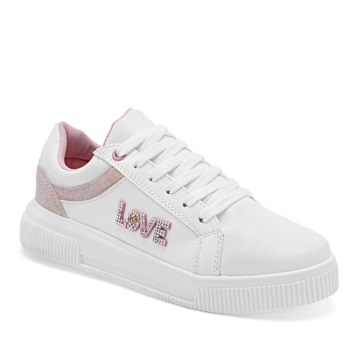 LIZBO 48 MUJER ZAPATO CASUAL COLOR BLANCO ROSA