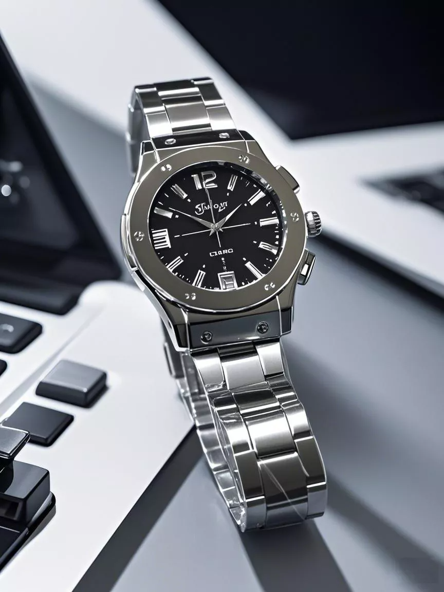 6pz Set De Regalo Carteras Para Hombre Reloj Y Día Del Padre