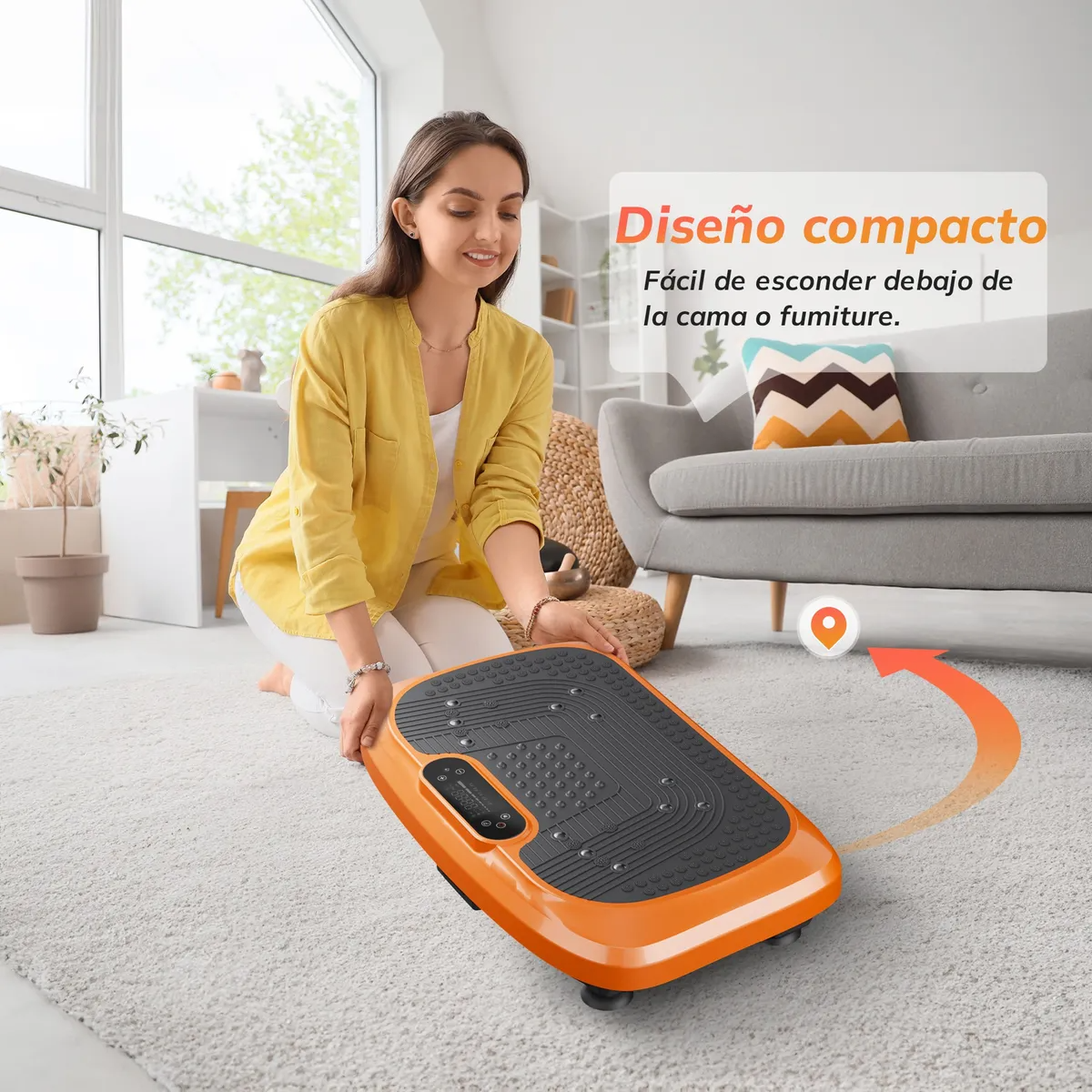 Plataforma Vibratoria Para Adelgazar Con Bandas Máquina.