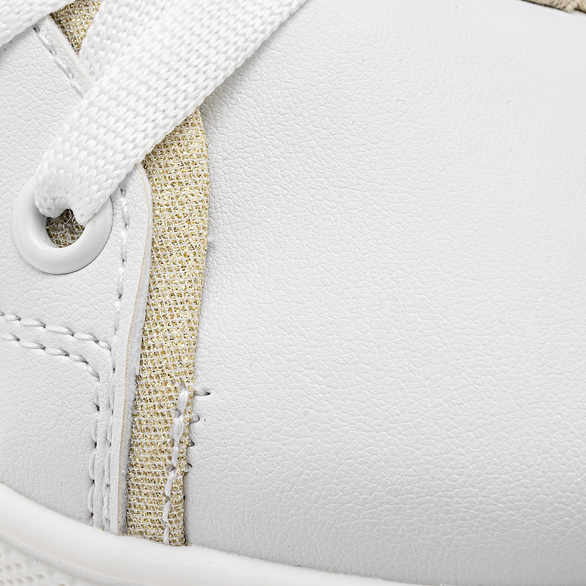 C>LIBRE 750 MUJER TENIS CASUAL COLOR BLANCO ORO