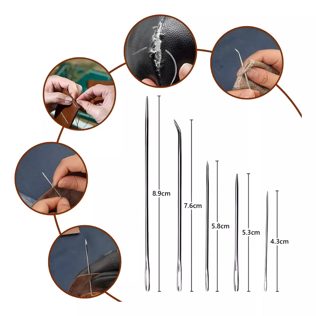 Kit De Herramientas Para Mano Diy Artesanía De Cuero 33 Pzs