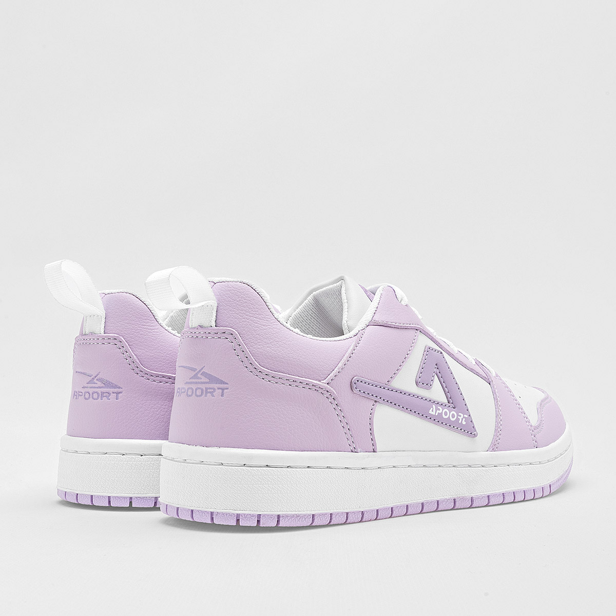 APOORT A5021 MUJER TENIS CASUAL COLOR BLANCO LILA