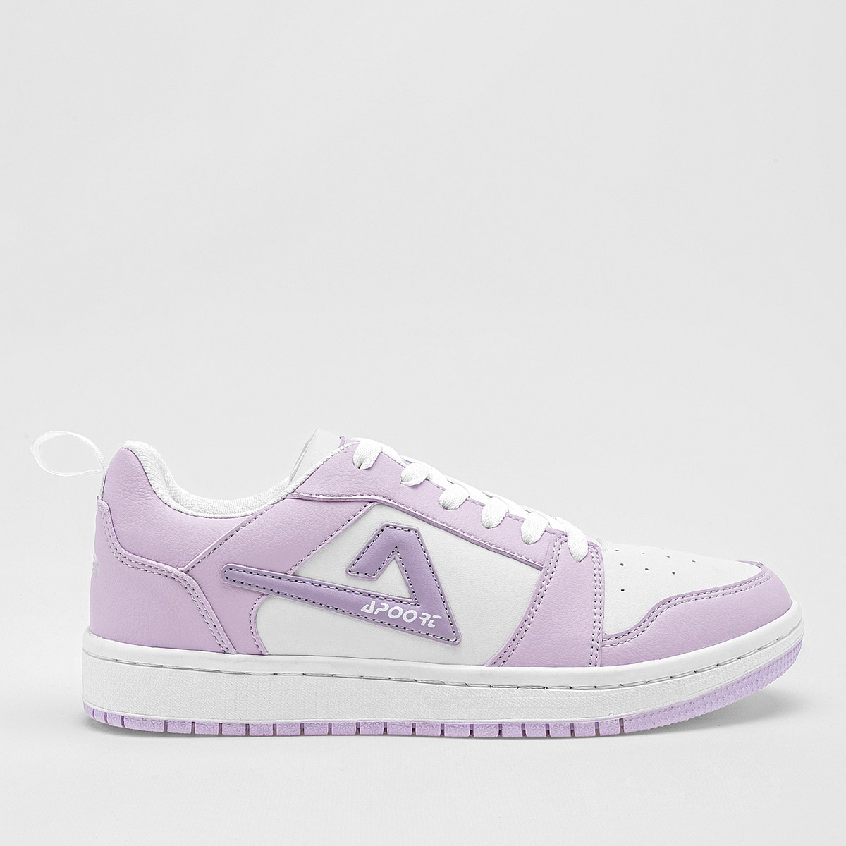 APOORT A5021 MUJER TENIS CASUAL COLOR BLANCO LILA