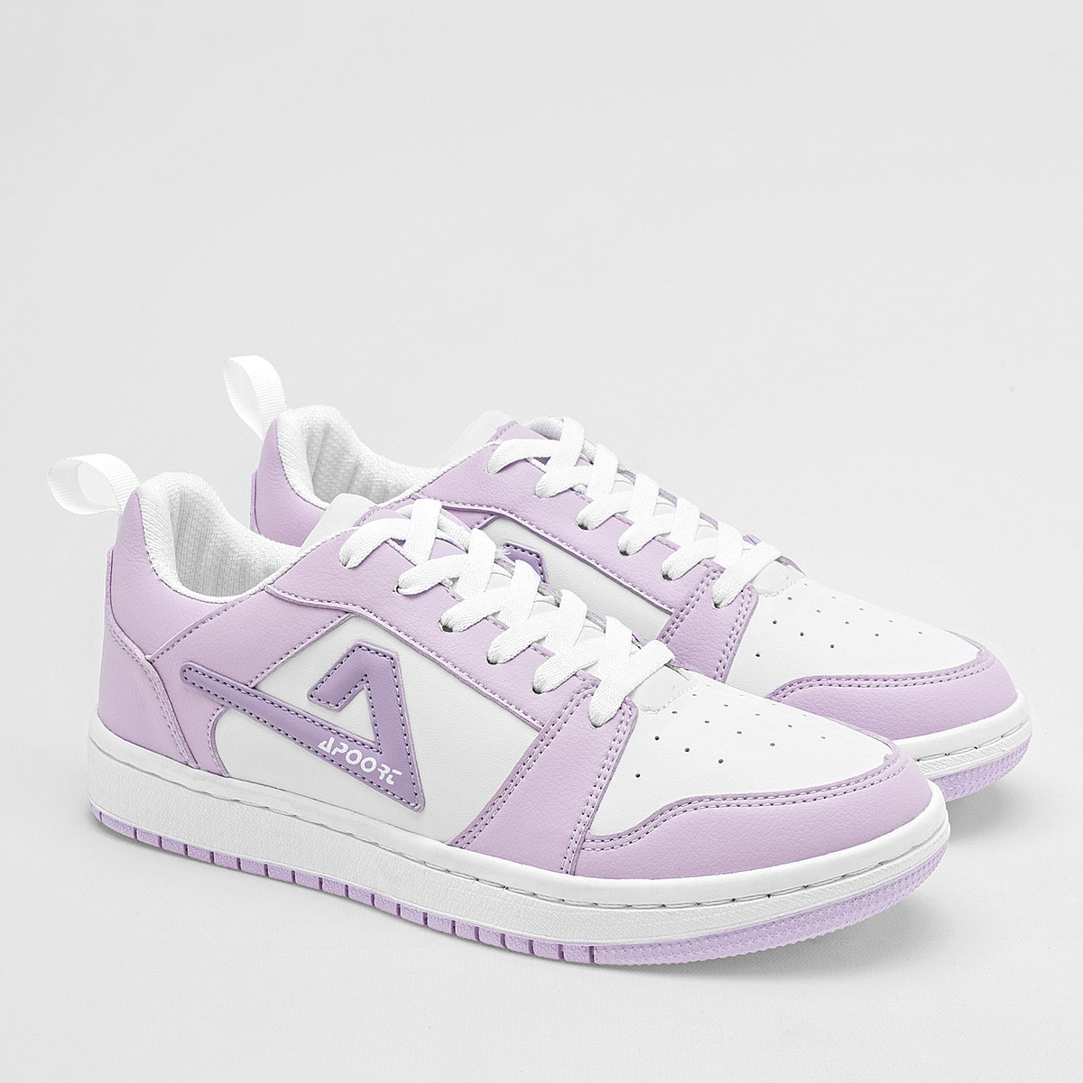 APOORT A5021 MUJER TENIS CASUAL COLOR BLANCO LILA