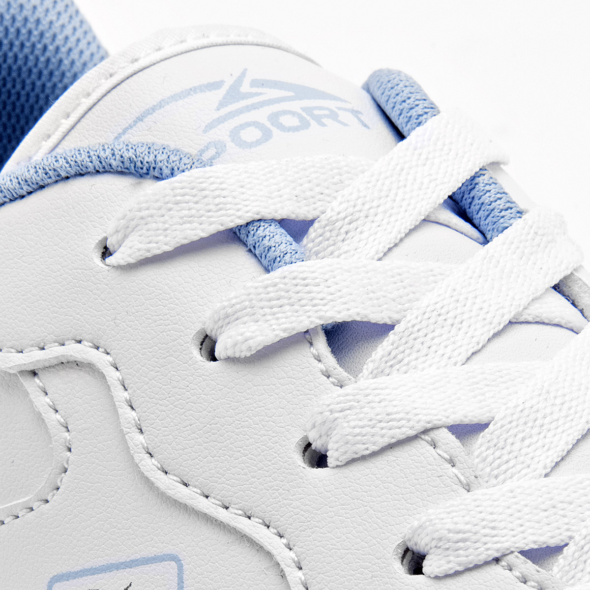 APOORT A5020 MUJER TENIS CASUAL COLOR BLANCO AZUL
