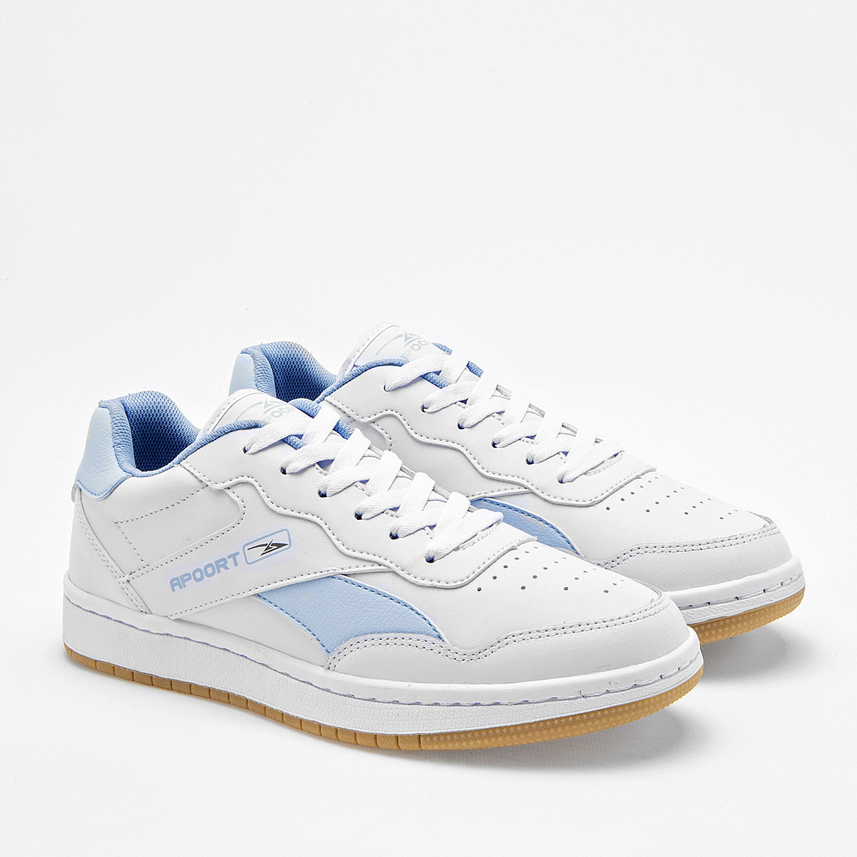 APOORT A5020 MUJER TENIS CASUAL COLOR BLANCO AZUL