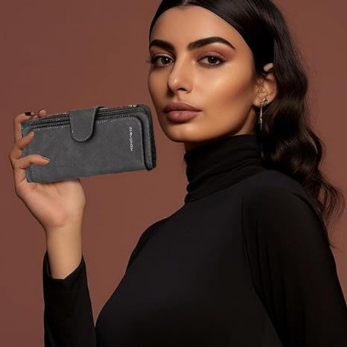Juvenil Y Excelente Cartera Con Monedero Para Mujer Dama