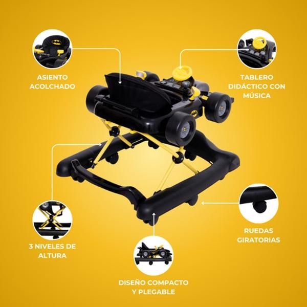 Andadera Para Bebé Aeiou Andador 2 En 1 Tablero Didáctico