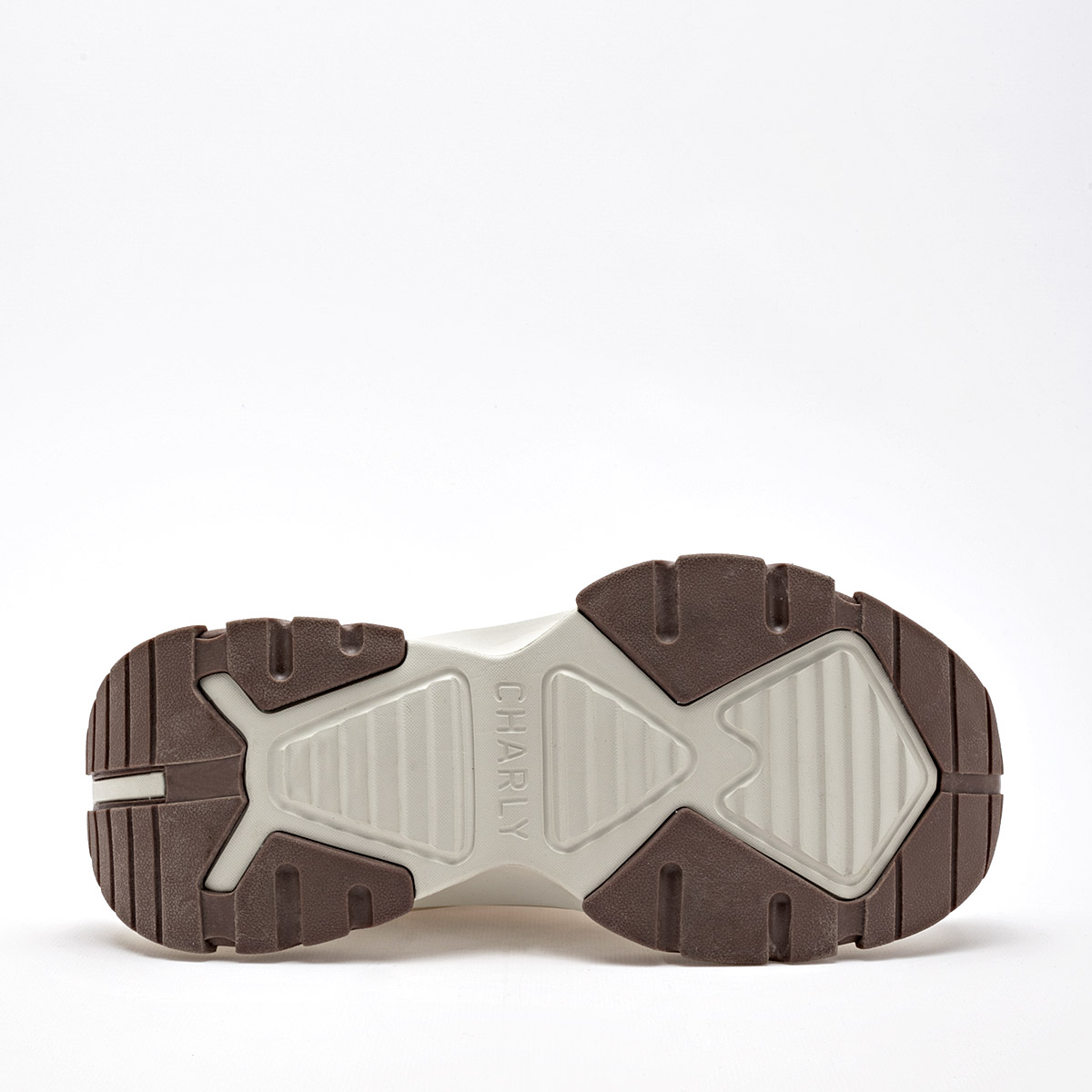 CHARLY 1043014002 MUJER TENIS CASUAL PLATAFORMA 6 CM COLOR BEIGE