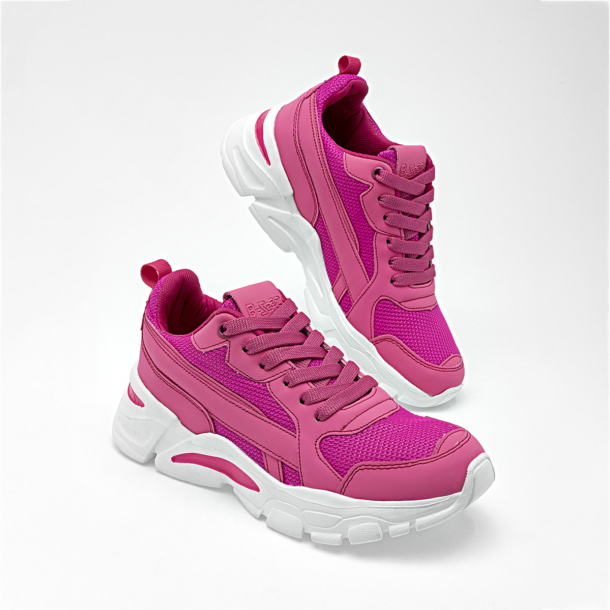 B-ZAAZ 538 MUJER TENIS CASUAL PLATAFORMA COLOR FIUSHA