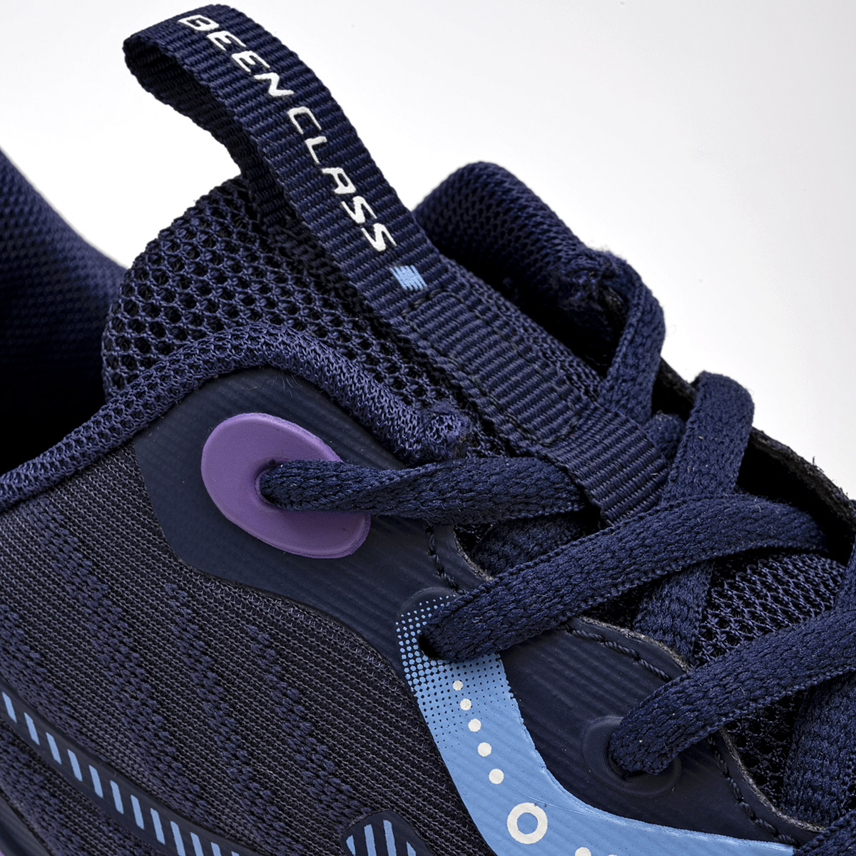 129282 18213 MUJER TENIS CASUAL PLATAFORMA COLOR MARINO MORADO