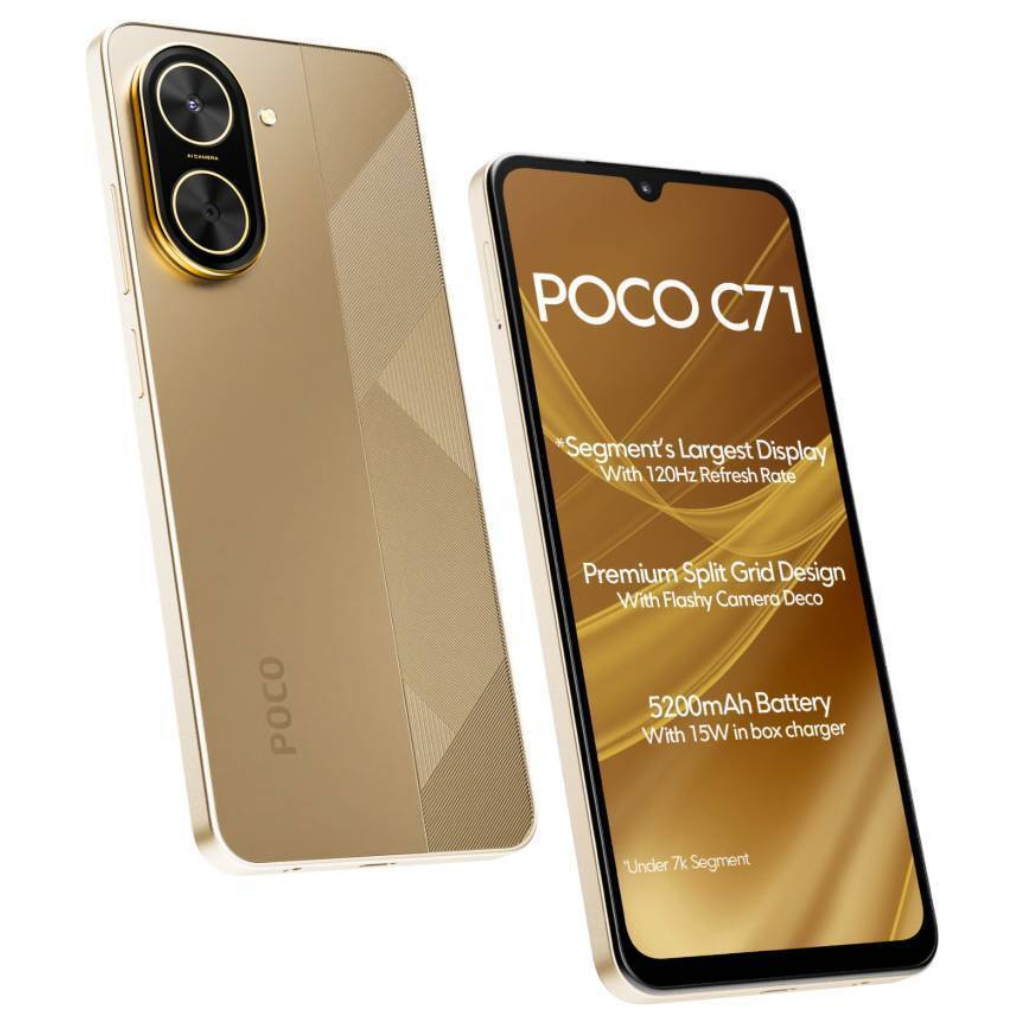 Xiaomi Poco C71 128gb Rom/4gb Ram. Dual Sim. DORADO