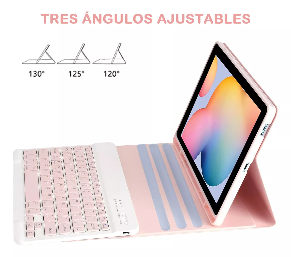 Funda Teclado Ratón Para Galaxy Tab S S6 Lite Sm-p610 10.4