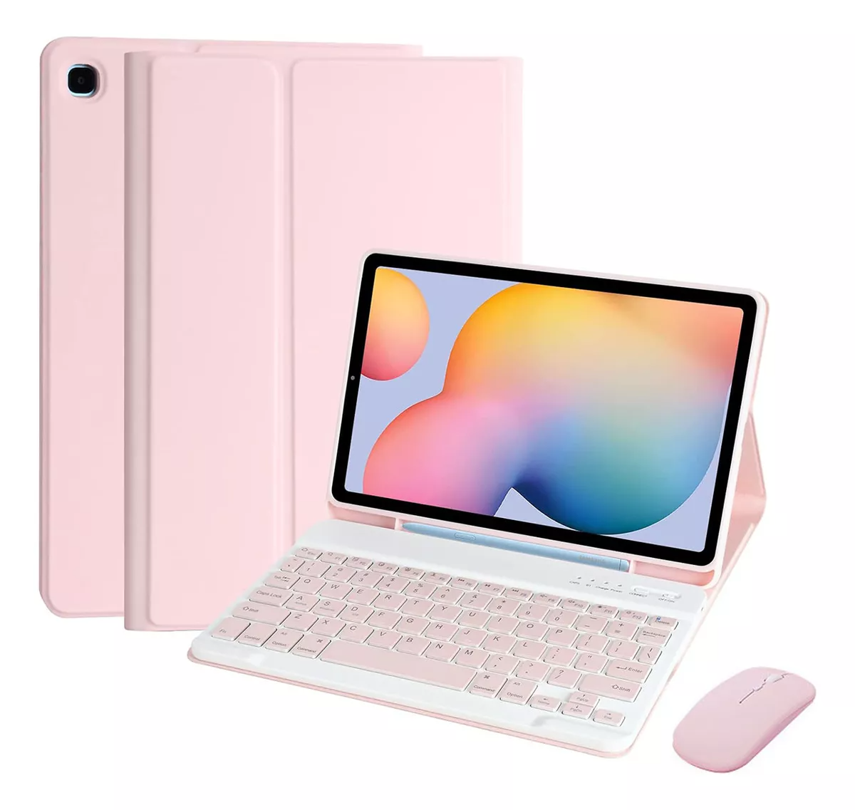 Funda Teclado Ratón Para Galaxy Tab S S6 Lite Sm-p610 10.4