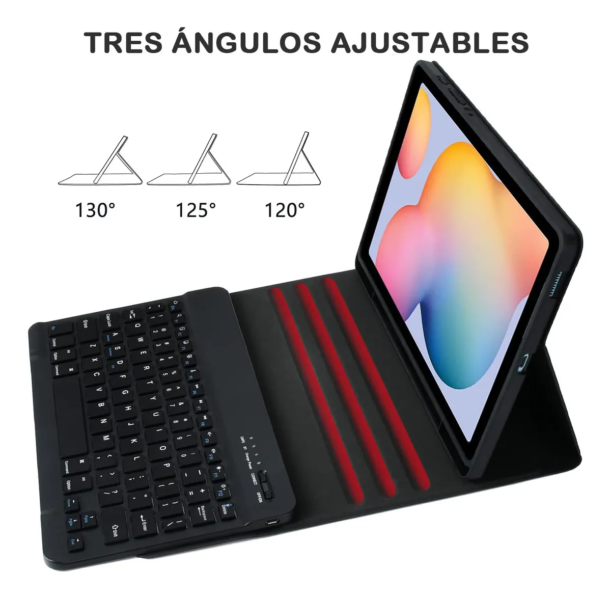Funda Teclado Ratón Para Galaxy Tab S S6 Lite Sm-p610 10.4