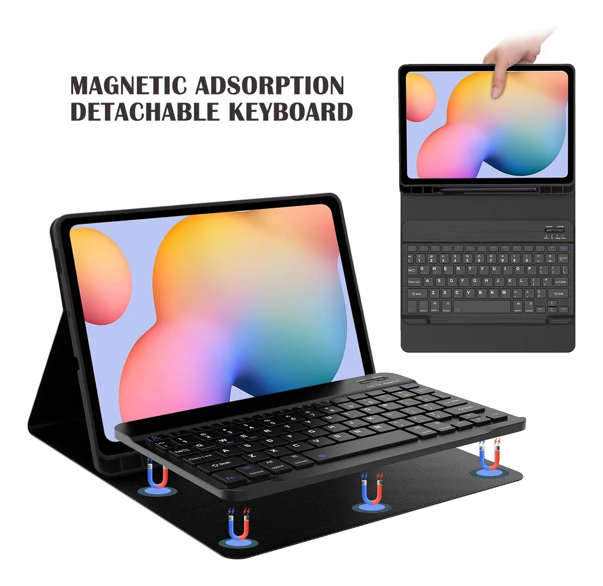 Funda Teclado Ratón Para Galaxy Tab S S6 Lite Sm-p610 10.4