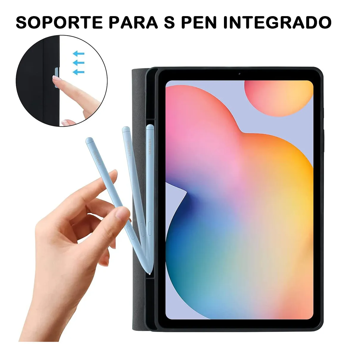 Funda Teclado Ratón Para Galaxy Tab S S6 Lite Sm-p610 10.4