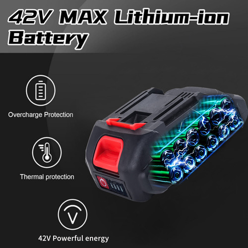 Destornillador Atornillador De Impacto Inalámbrico 42v40n.m Motor Sin Escobillas Avanzado 1 Batería 2.5Ah Atornillador Electrico Herramientas Electricas