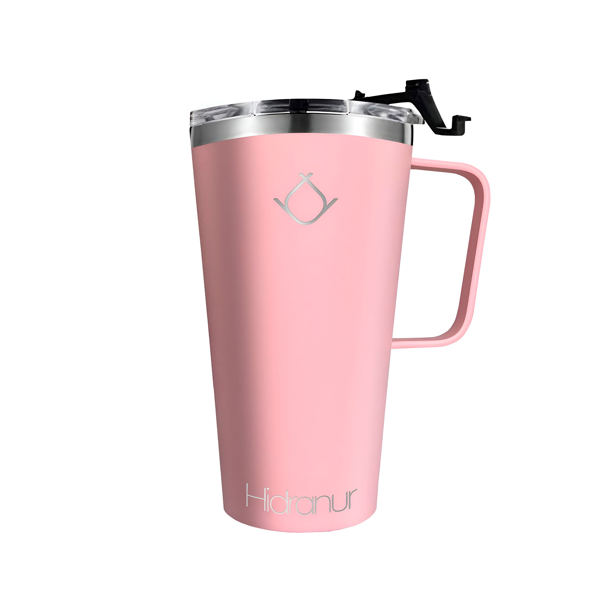Termo de Acero Inoxidable 16 oz (473.176 ml), Rosa Hidranur