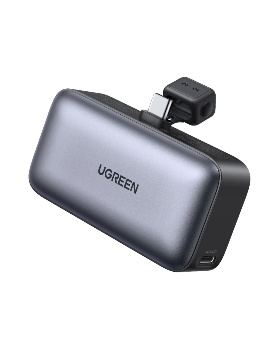 Batería portatil 5000mAh tipo C Ugreen 22.5W PowerBank con pantalla LED