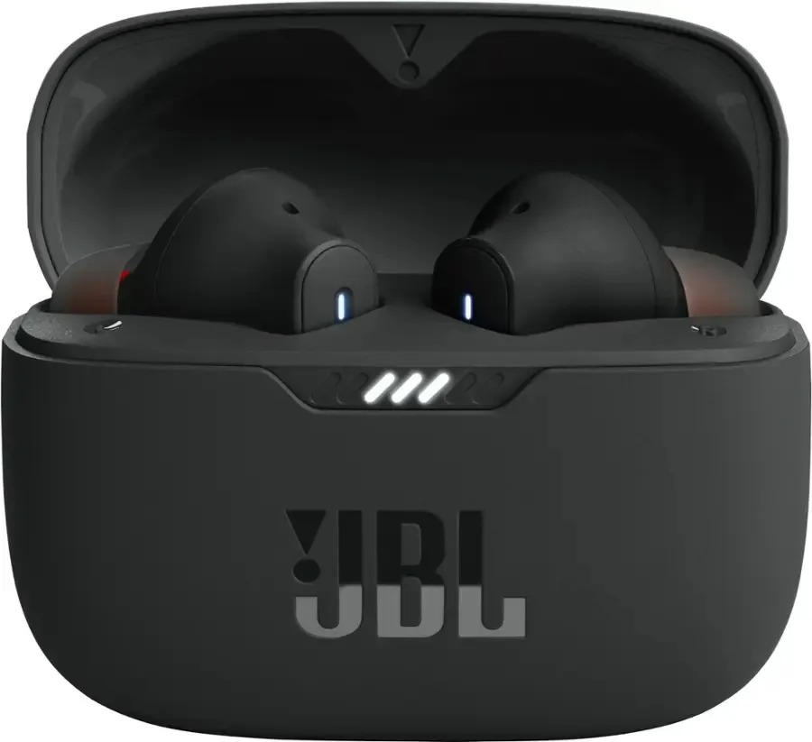 Auriculares In-ear Inalámbricos Jbl Tws Tune 235nc Negro Con Luz Led