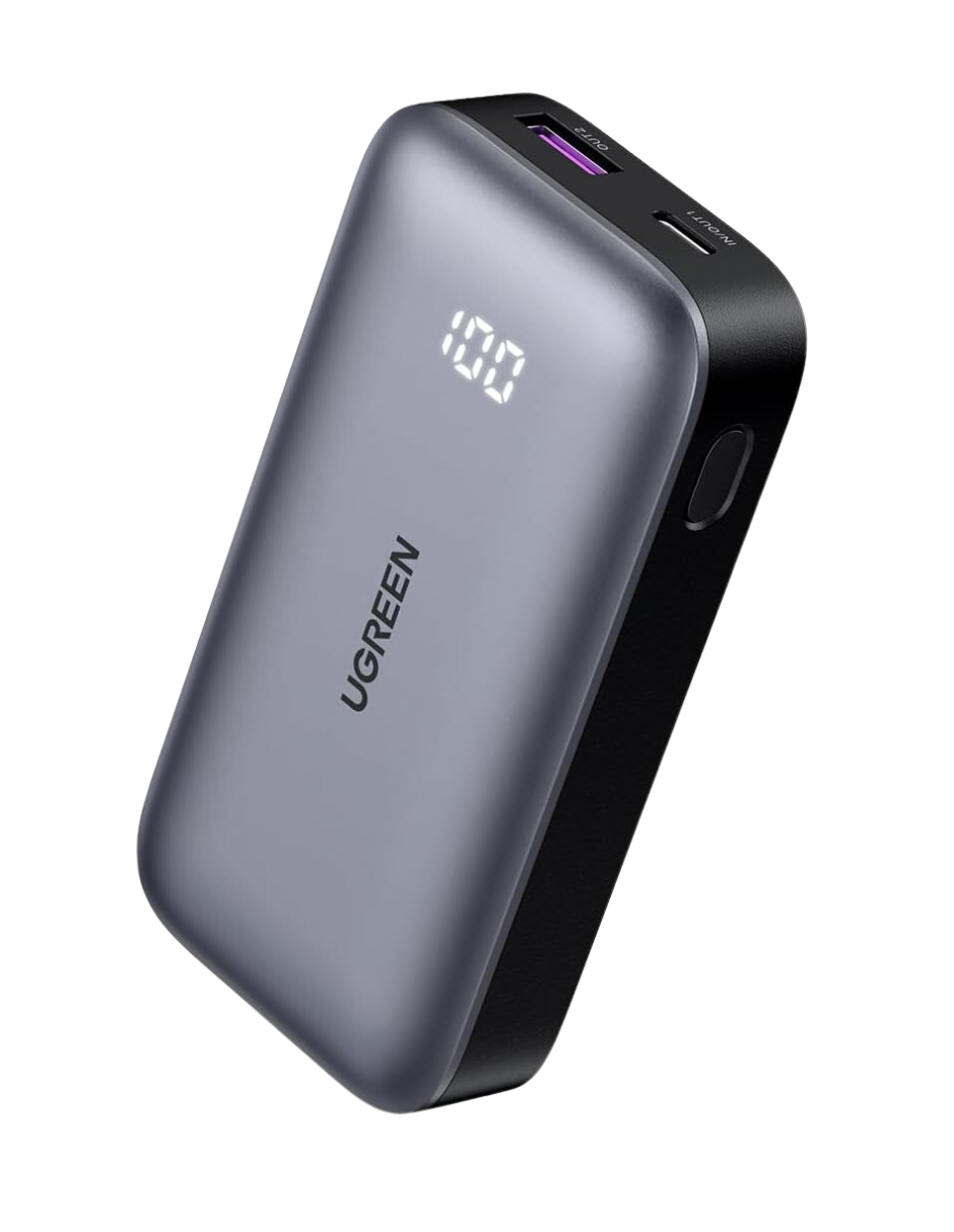 Batería portatil 10,000mAh PB761 UGREEN USB C Carga rápida 30W  Negro
