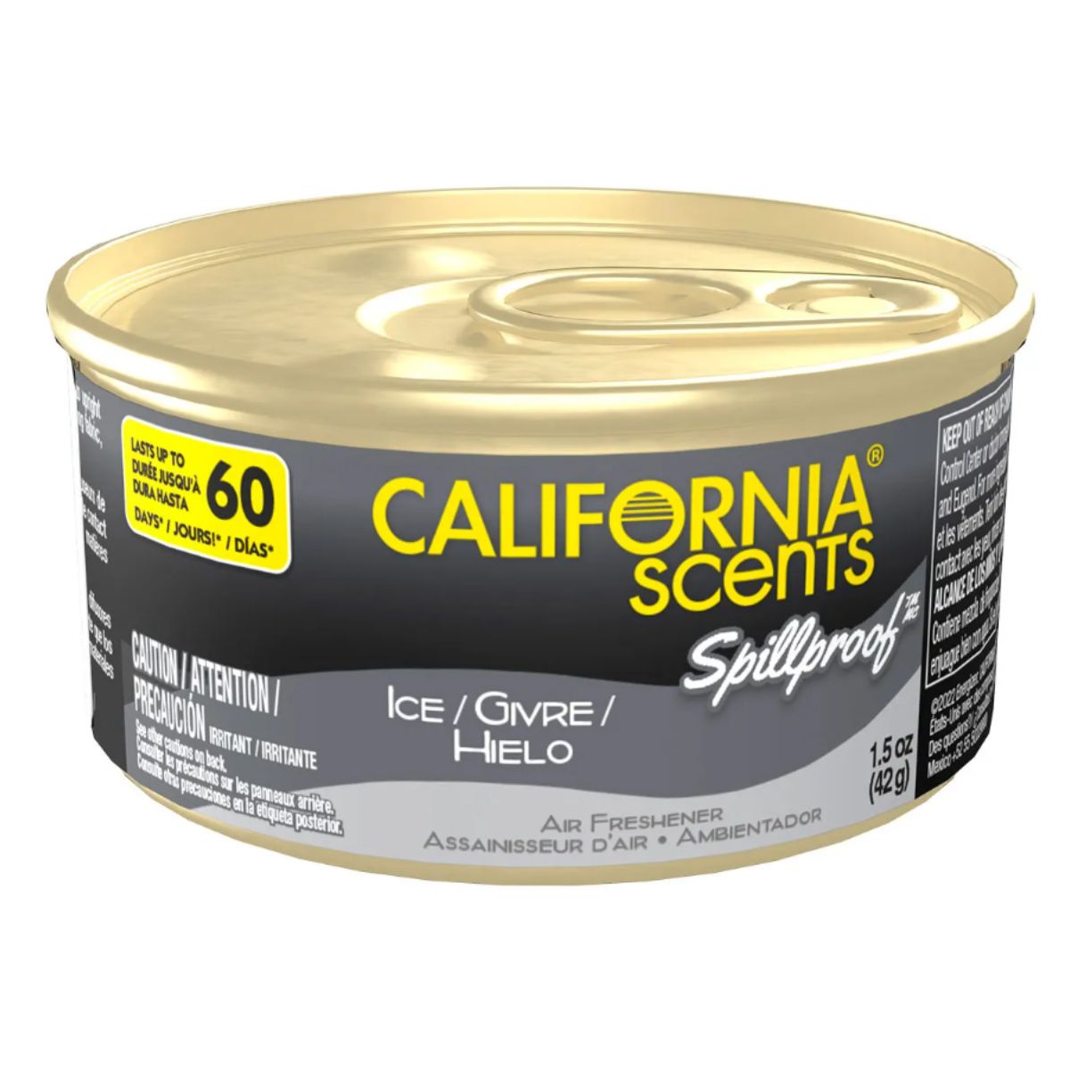 12 Pzas Aromatizante Auto California Scents Ice 60 Días Aroma