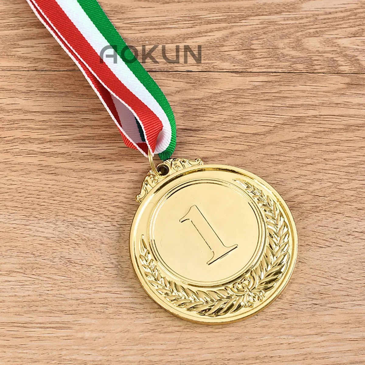 20 Medallas Deportivas Oro/plata/bronce Con México Lanyard