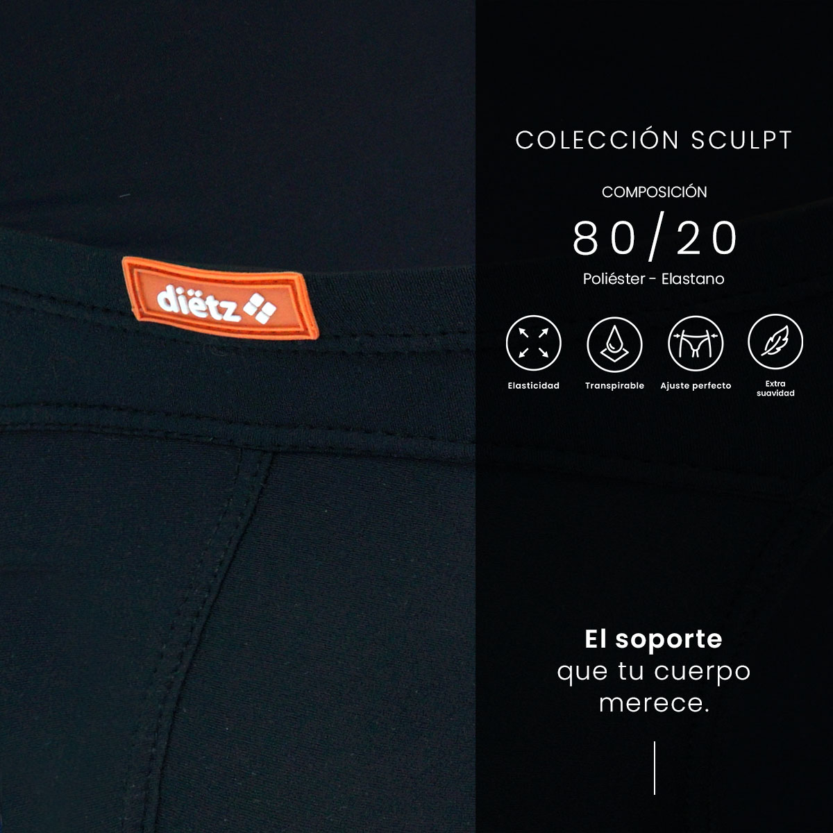 Tanga Ropa Interior Para Hombre Sculpt Dietz Libre Y Fresca