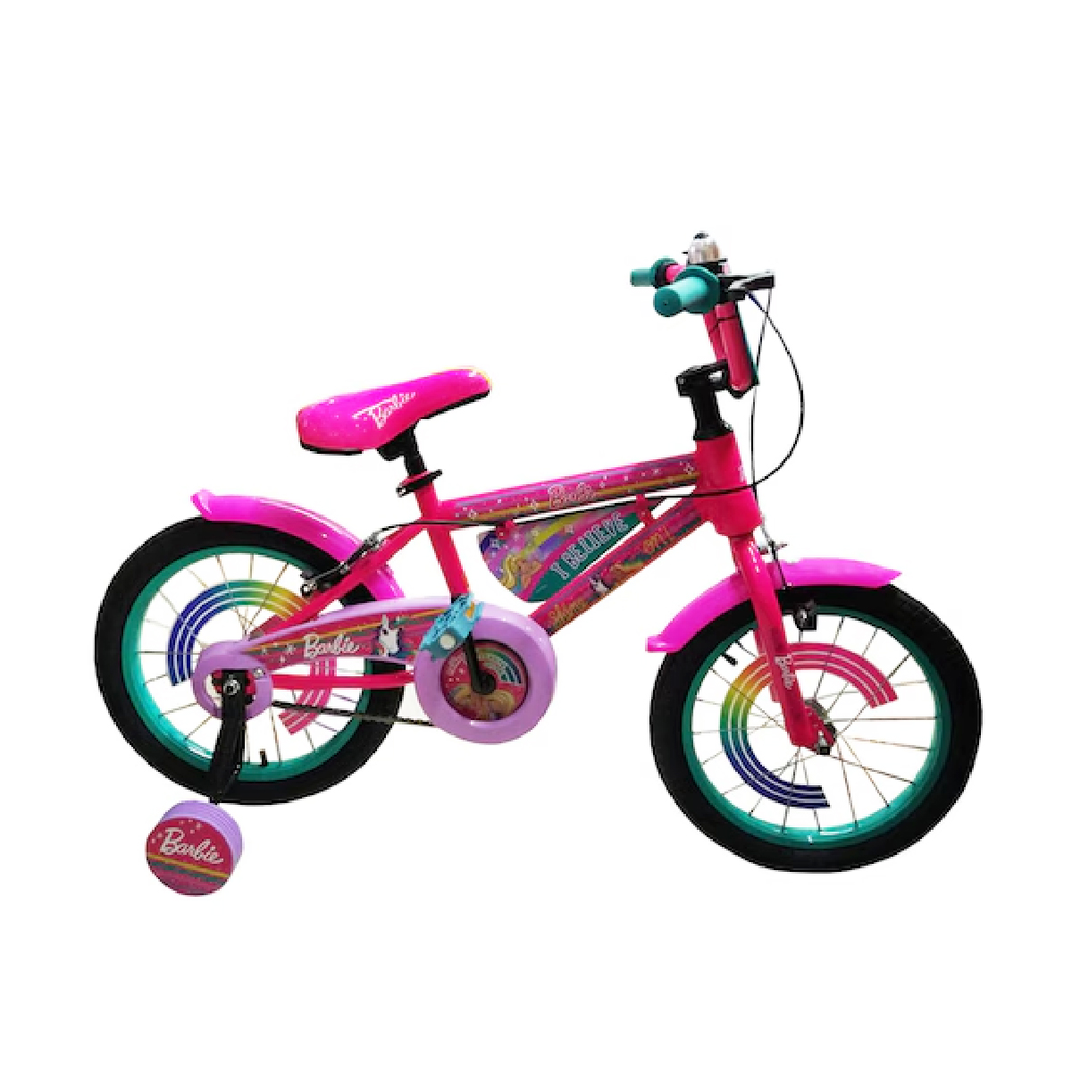 Bicicleta Infantil Barbie Rodada 12