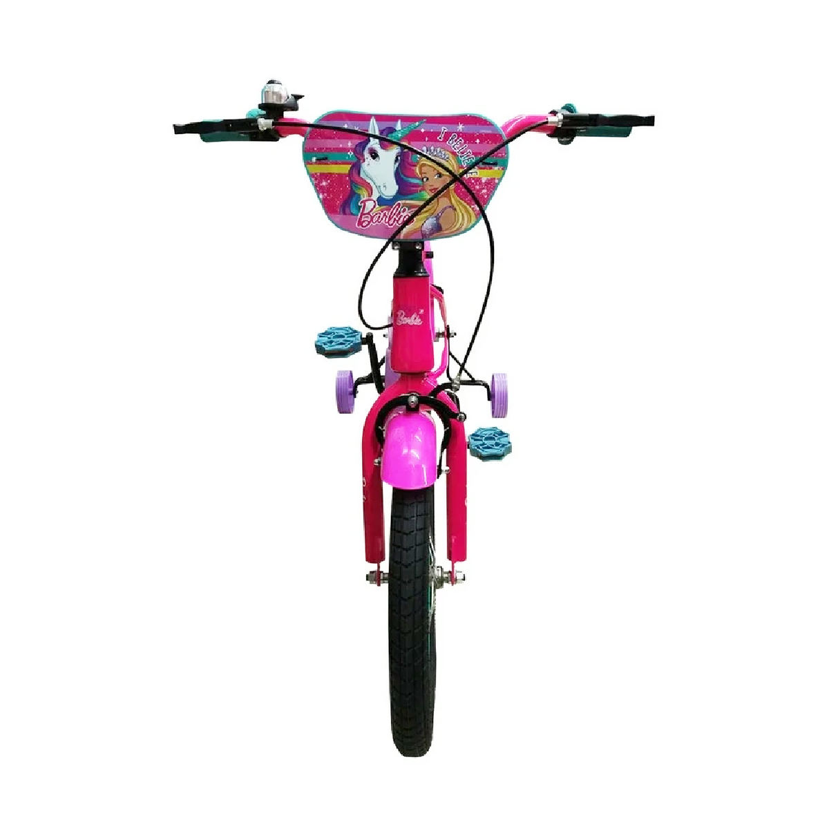 Bicicleta Infantil Barbie Rodada 12
