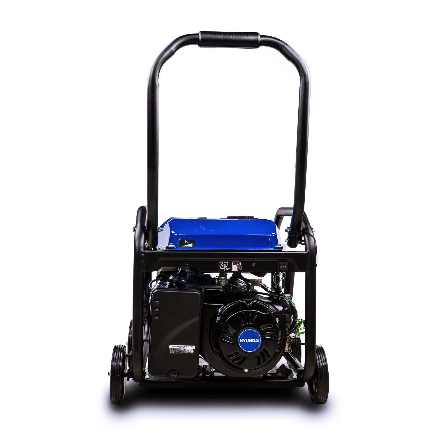 GENERADOR PROFESIONAL HYUNDAI 6000W C/MOTOR 13.1 HP 110V/220V - HYE6000