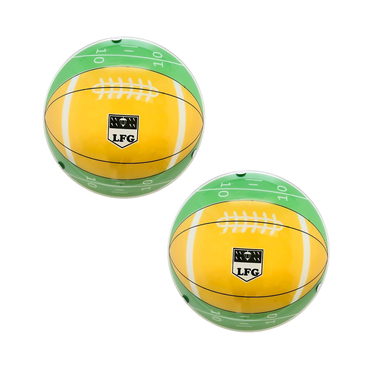 Mil Luces Lampara de Techo Infantil Balón Americano DUO