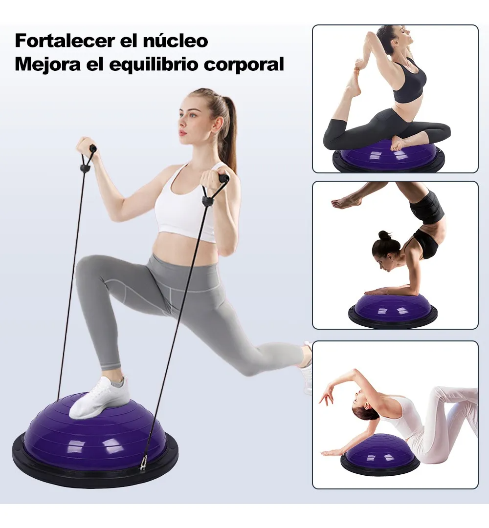 Pelota Bosu Fitness Terapia Gym Diametro Entrenamiento
