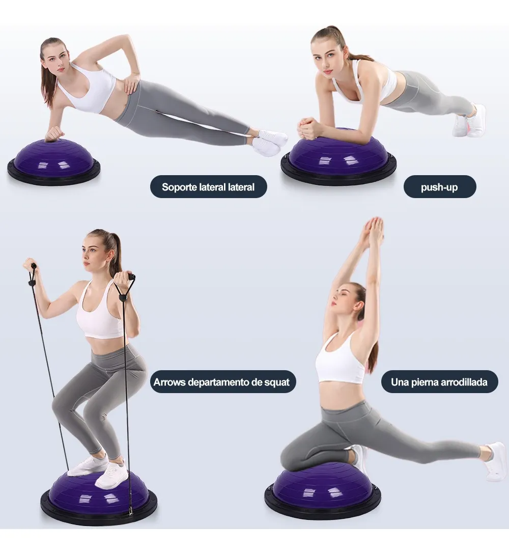 Pelota Bosu Fitness Terapia Gym Diametro Entrenamiento
