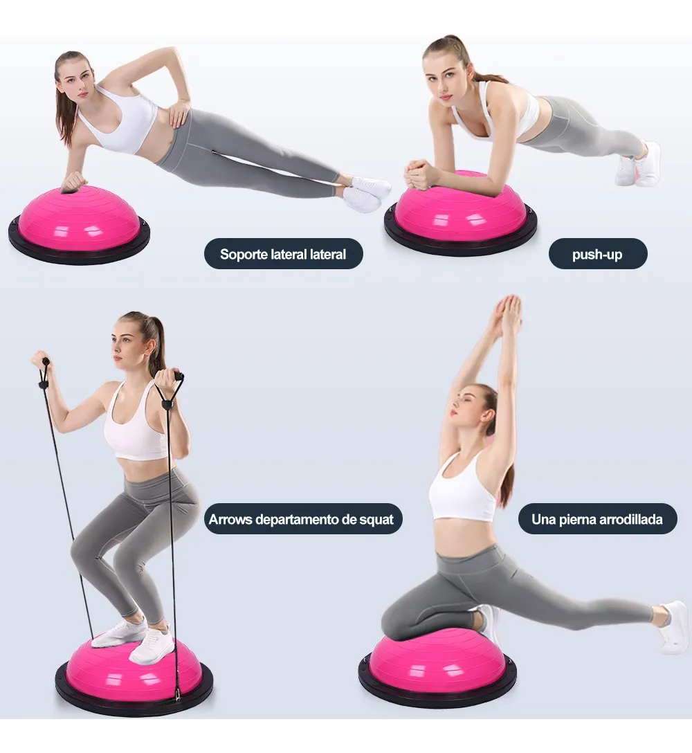 Pelota Bosu Fitness Terapia Gym Diametro Entrenamiento