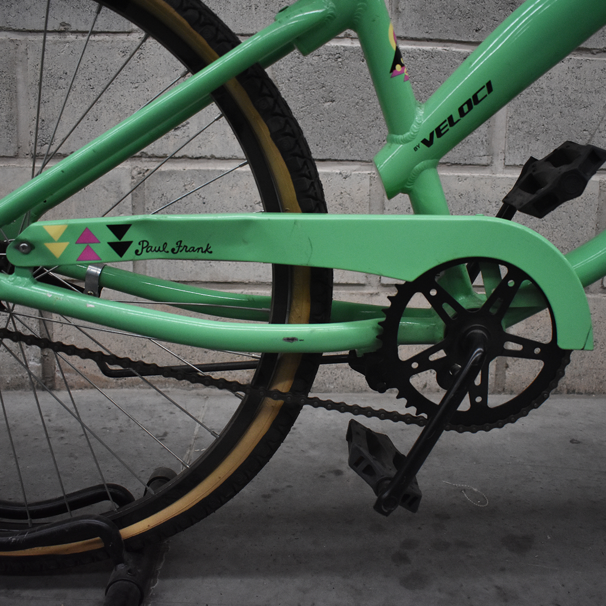 Bicicleta Veloci Reacondicionado Paul Frank R26 Verde