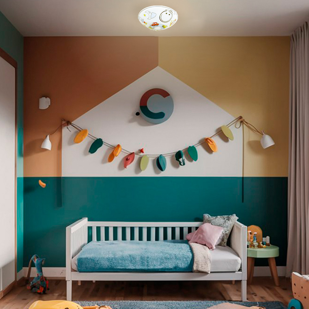 Mil Luces Lampara de Techo Infantil Niño DUO