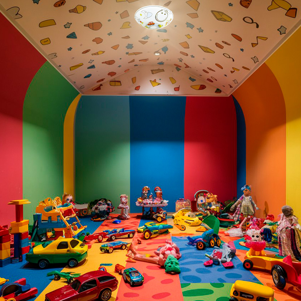 Mil Luces Lampara de Techo Infantil Niño DUO