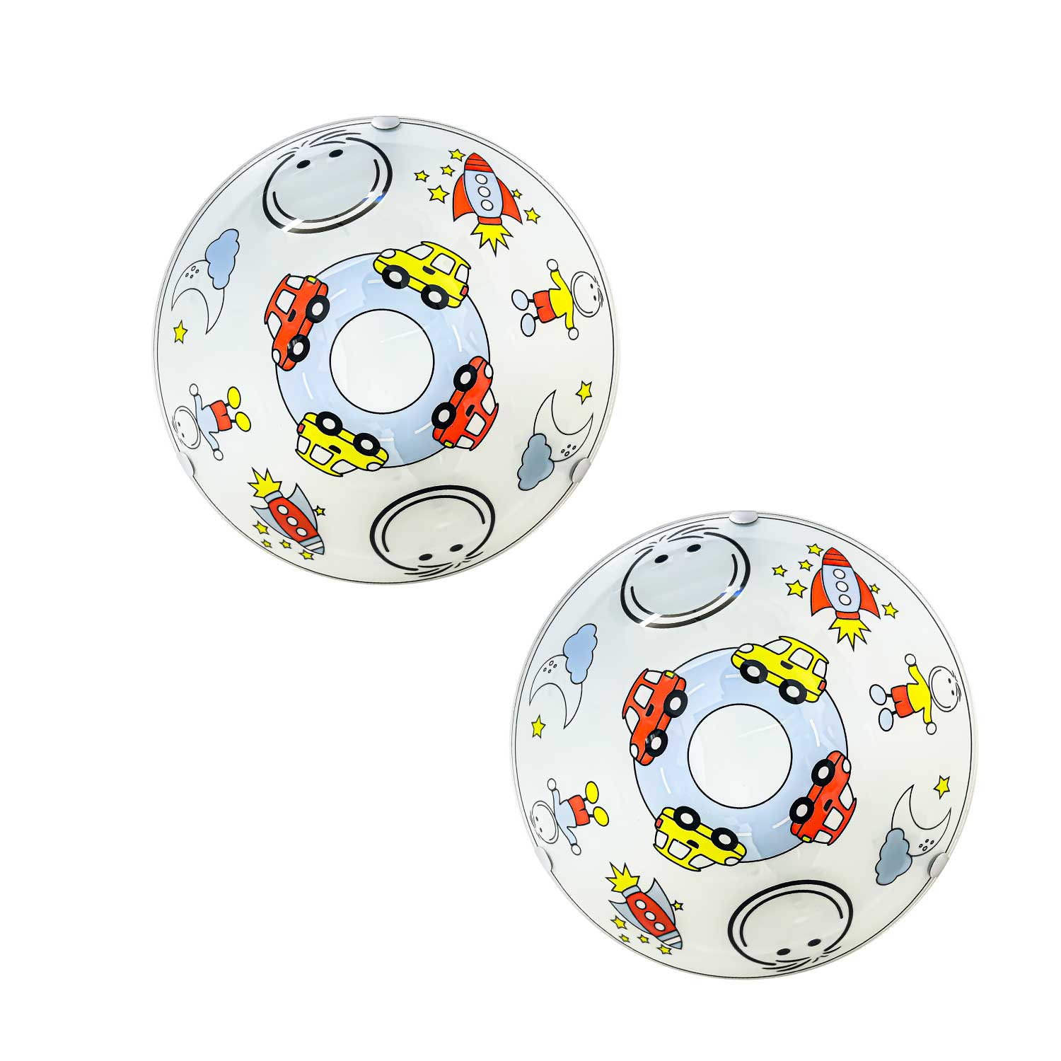 Mil Luces Lampara de Techo Infantil Niño DUO