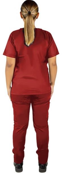 Pijama Quirurjica Uniforme Medico Clinico Mujer Recto Nanofort