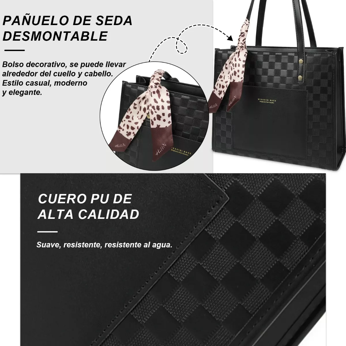 Bolsa Para Mujer Tote Bag Moda Bolsas De Hombro Viaje