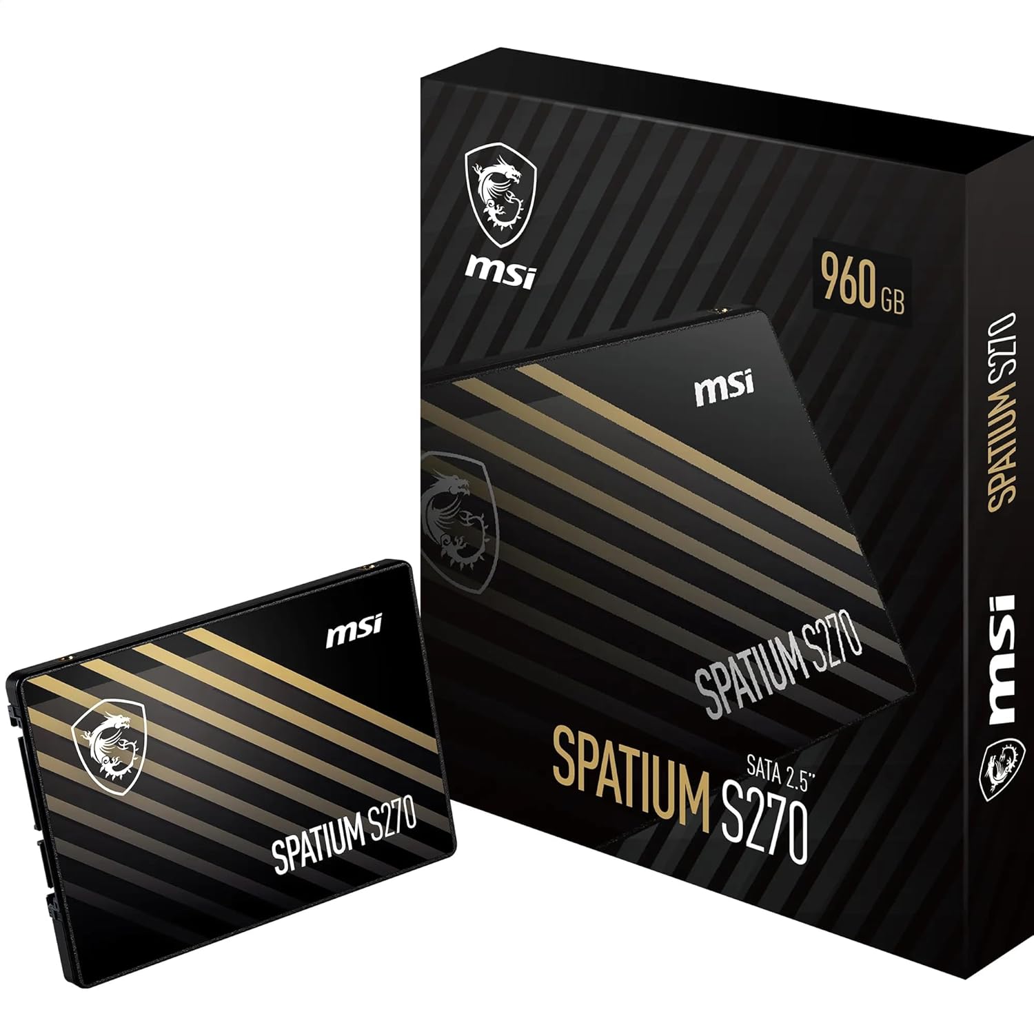 Unidad Ssd 2.5 960gb Msi Spatium S270 Sata Iii 500 450 Mb s