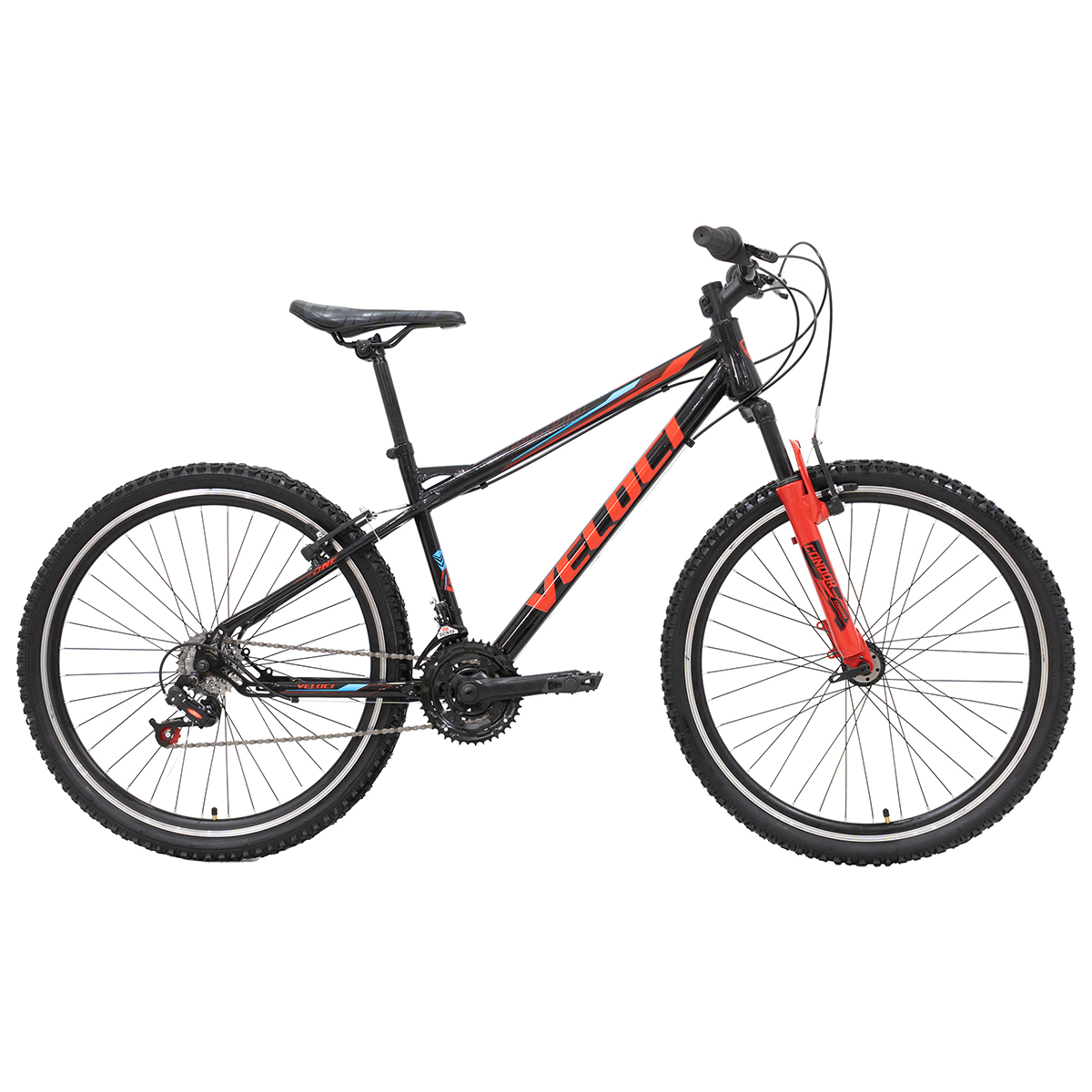 Bicicleta Veloci Deus X1 Rodada 26 Negro 