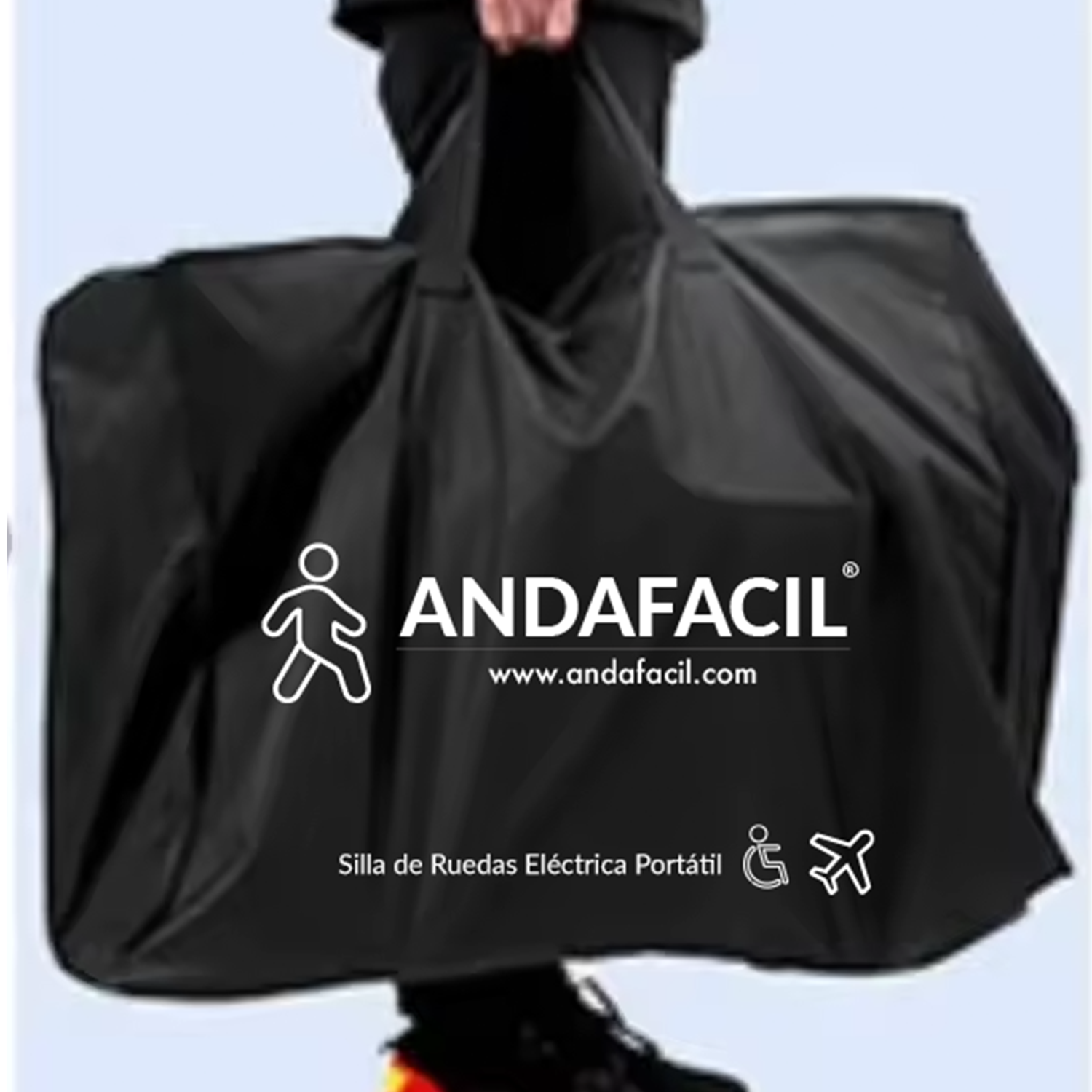 Andafacil® Easygo Silla De Ruedas Eléctrica Portátil Ligera