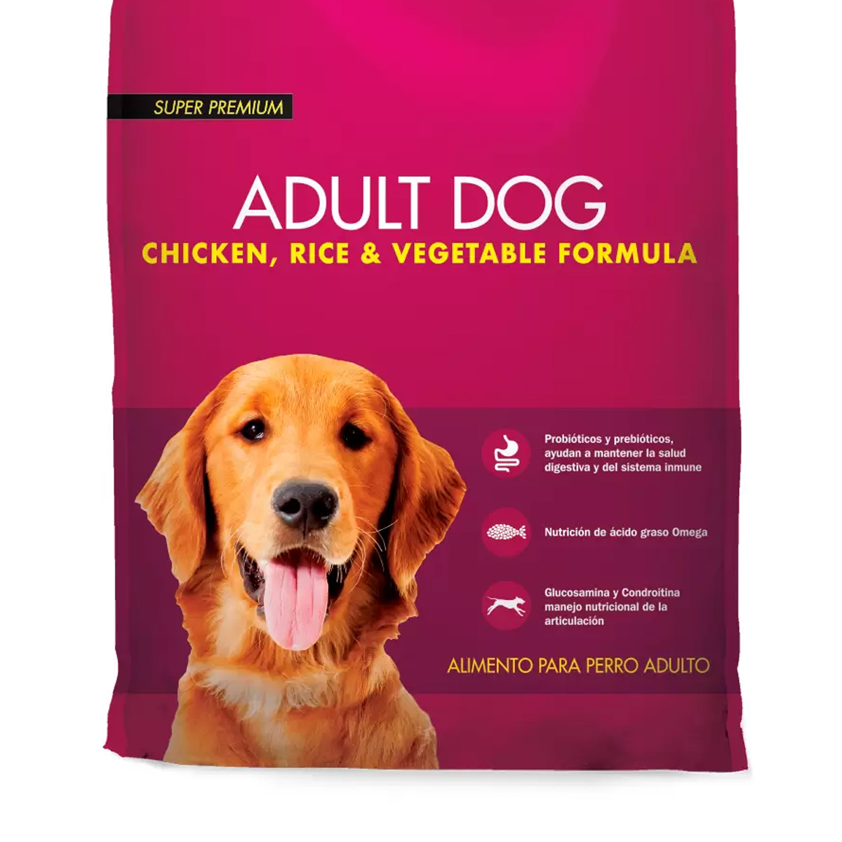 Alimento Para Perro Adulto Kirkland Pollo Arroz Veg 18.1kg