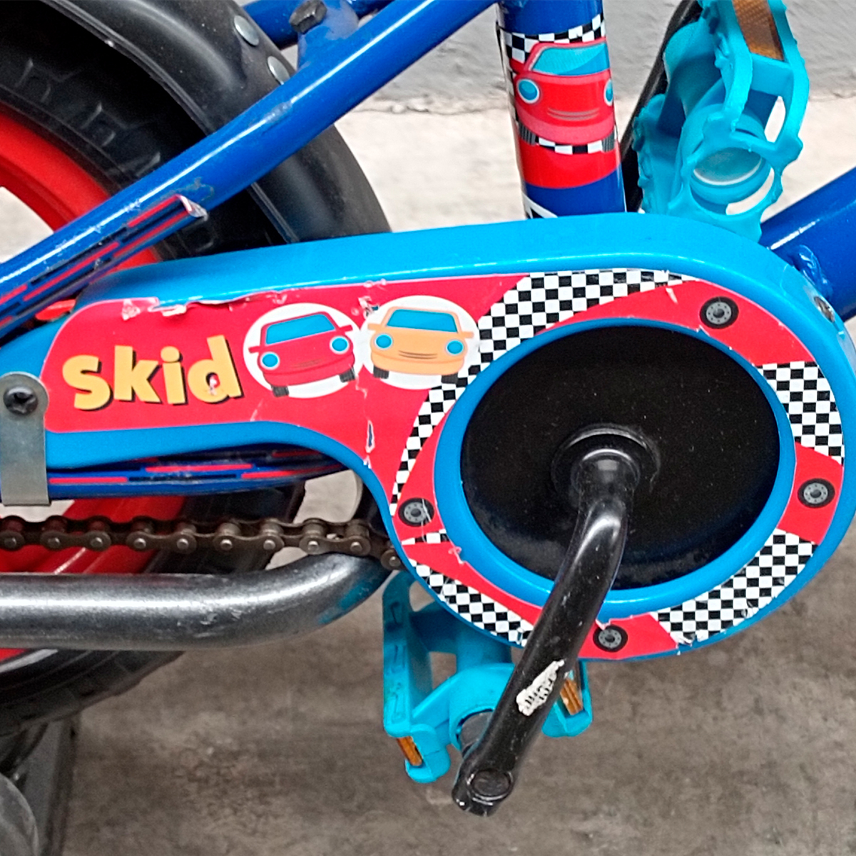 Bicicleta Veloci Reacondicionado Street Cross Skid R12 Azul